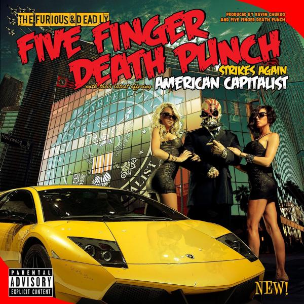 Five Finger Death Punch - American Capitalist Vinyl LP