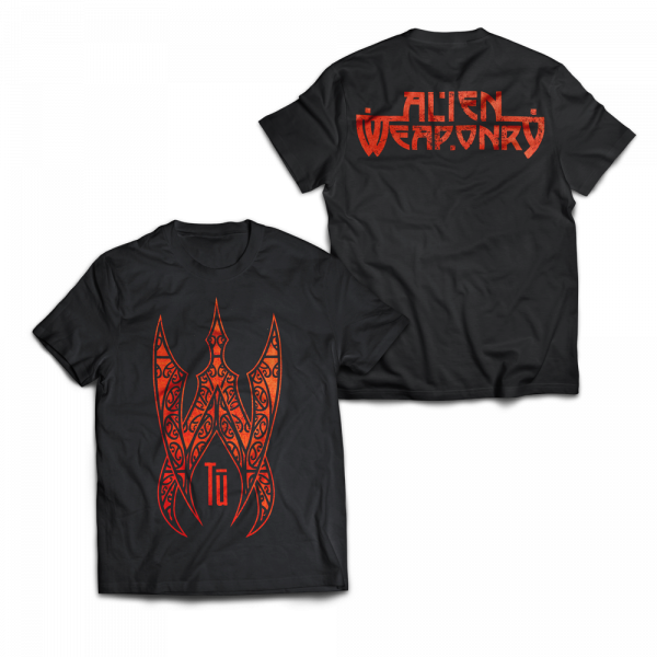 Alien Weaponry - Spiky AW Red - T-Shirt